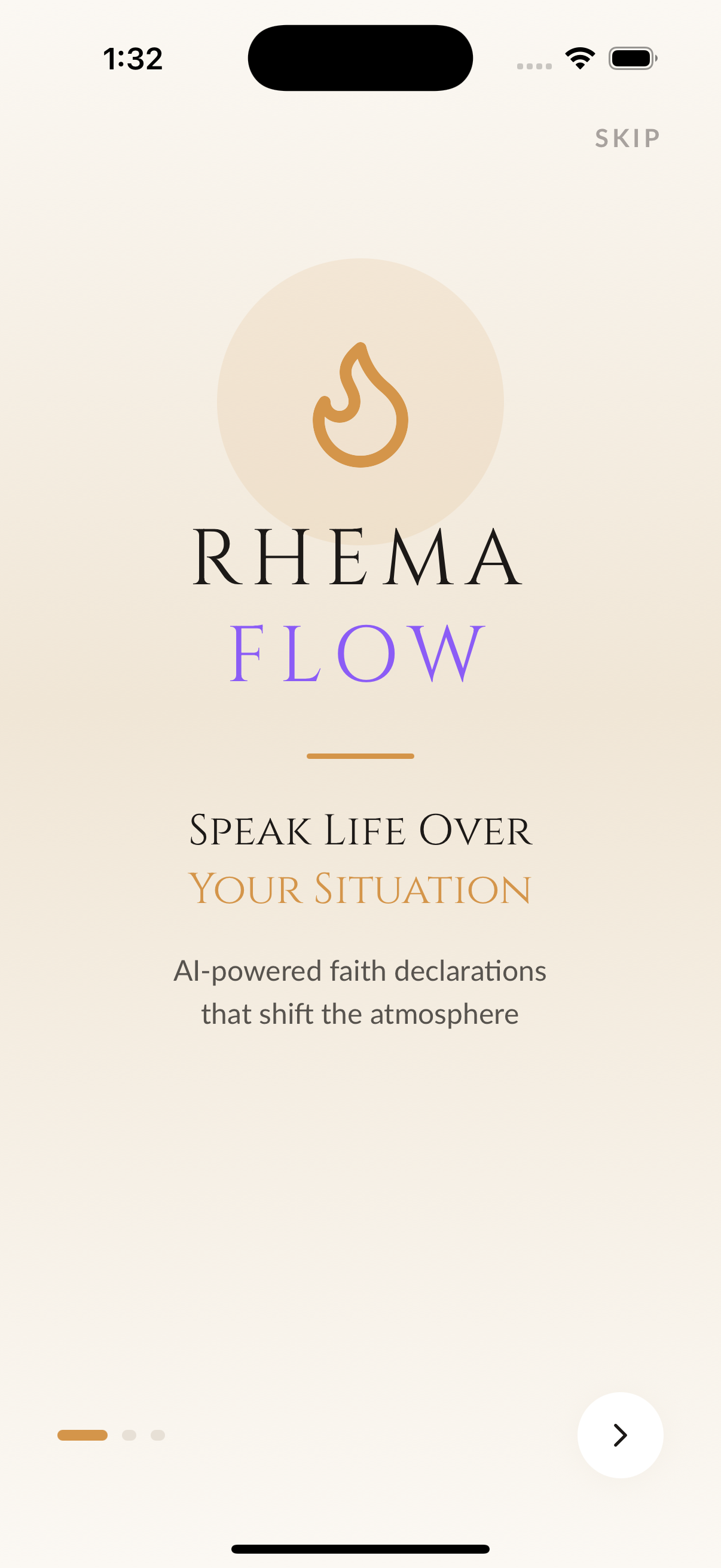 RhemaFlow onboarding
